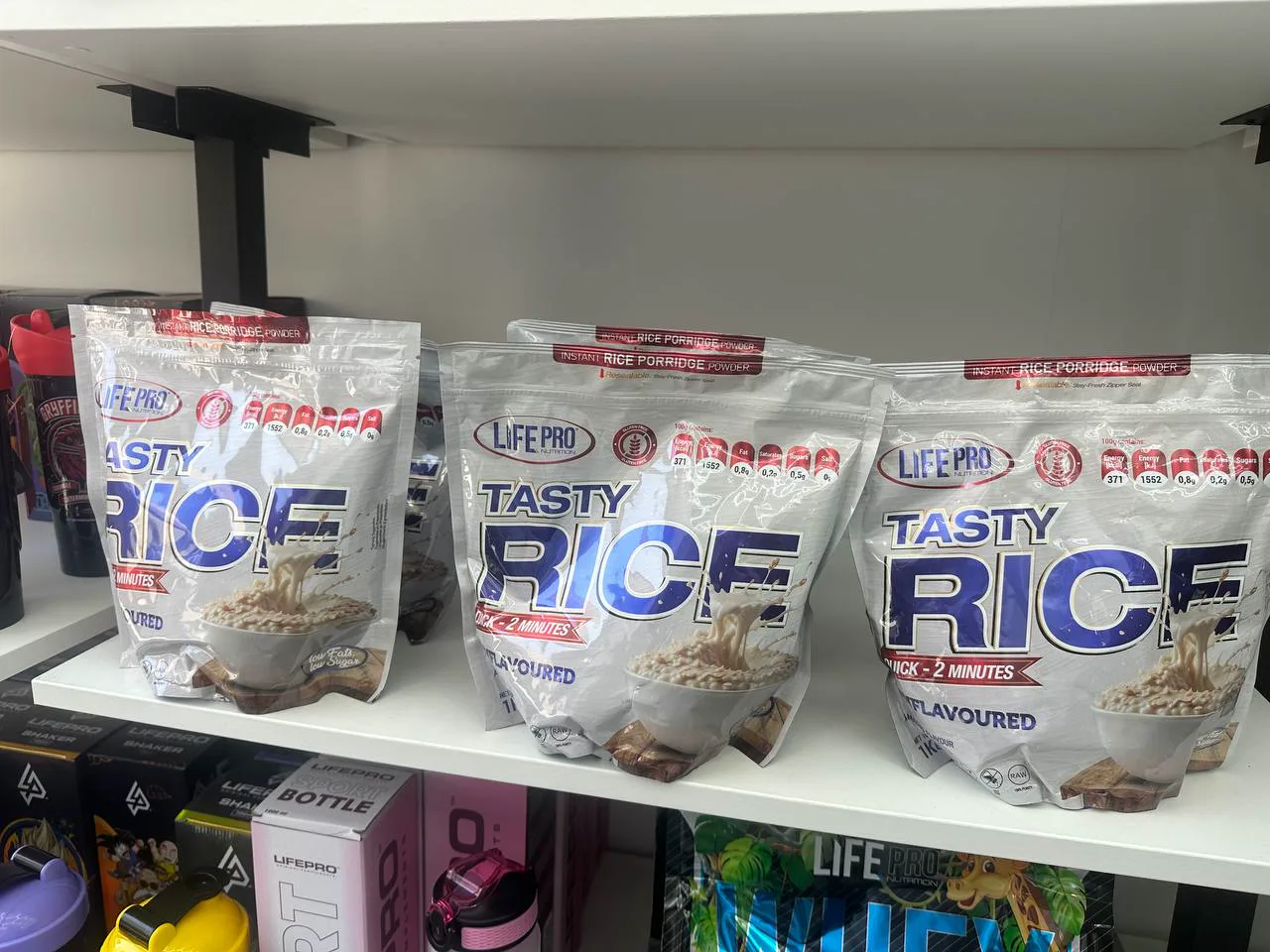 Tasty Rice y alimentación deportiva disponibles en Prime Nutrition