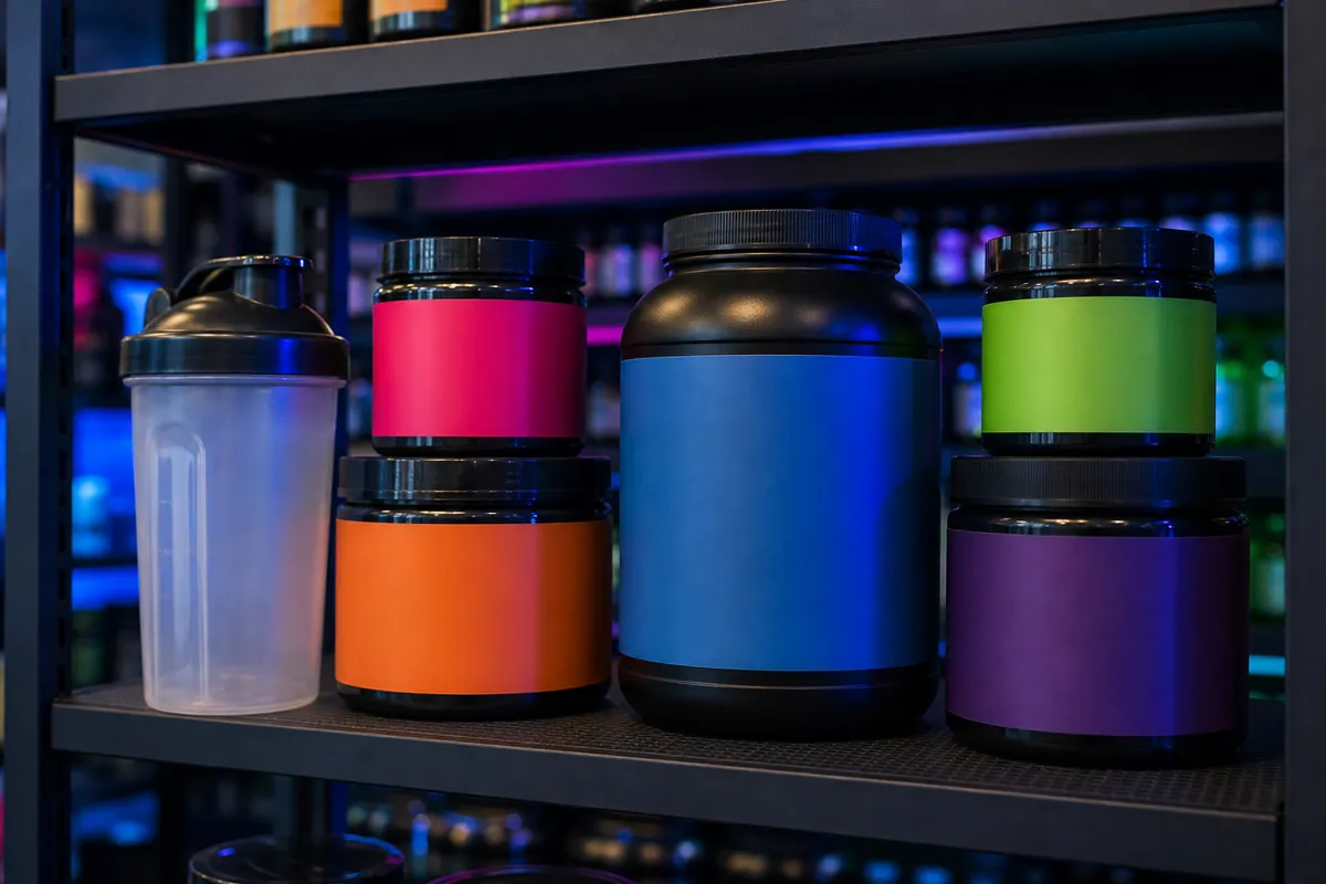 Pre-entrenos en Sabadell: botes de pre-workout