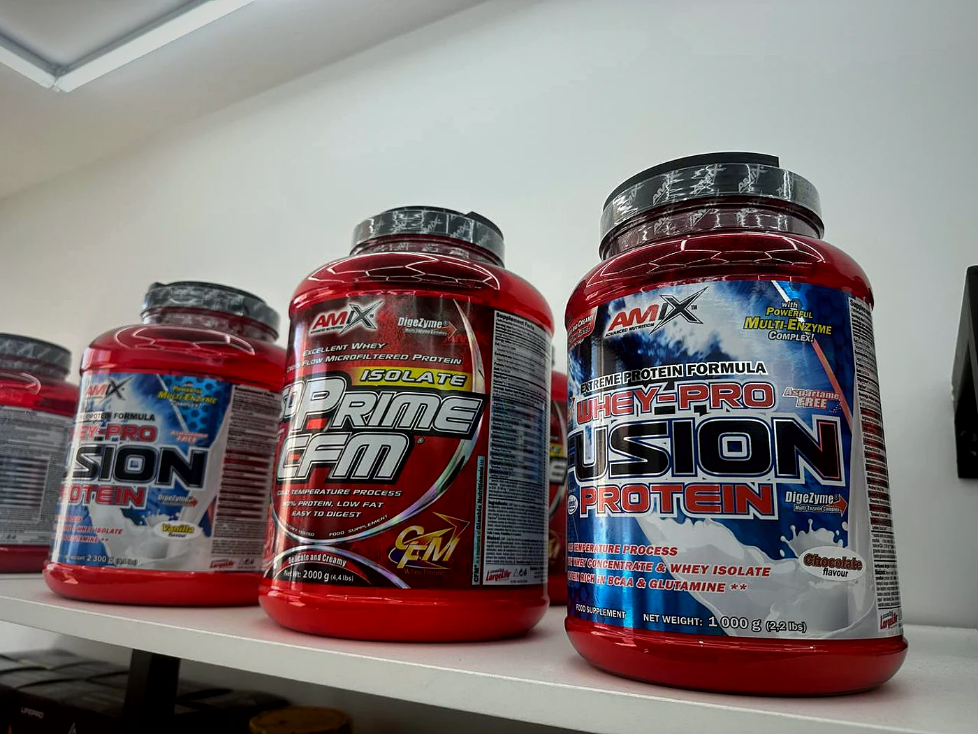 Proteínas AMIX disponibles en la tienda Prime Nutrition de Sabadell